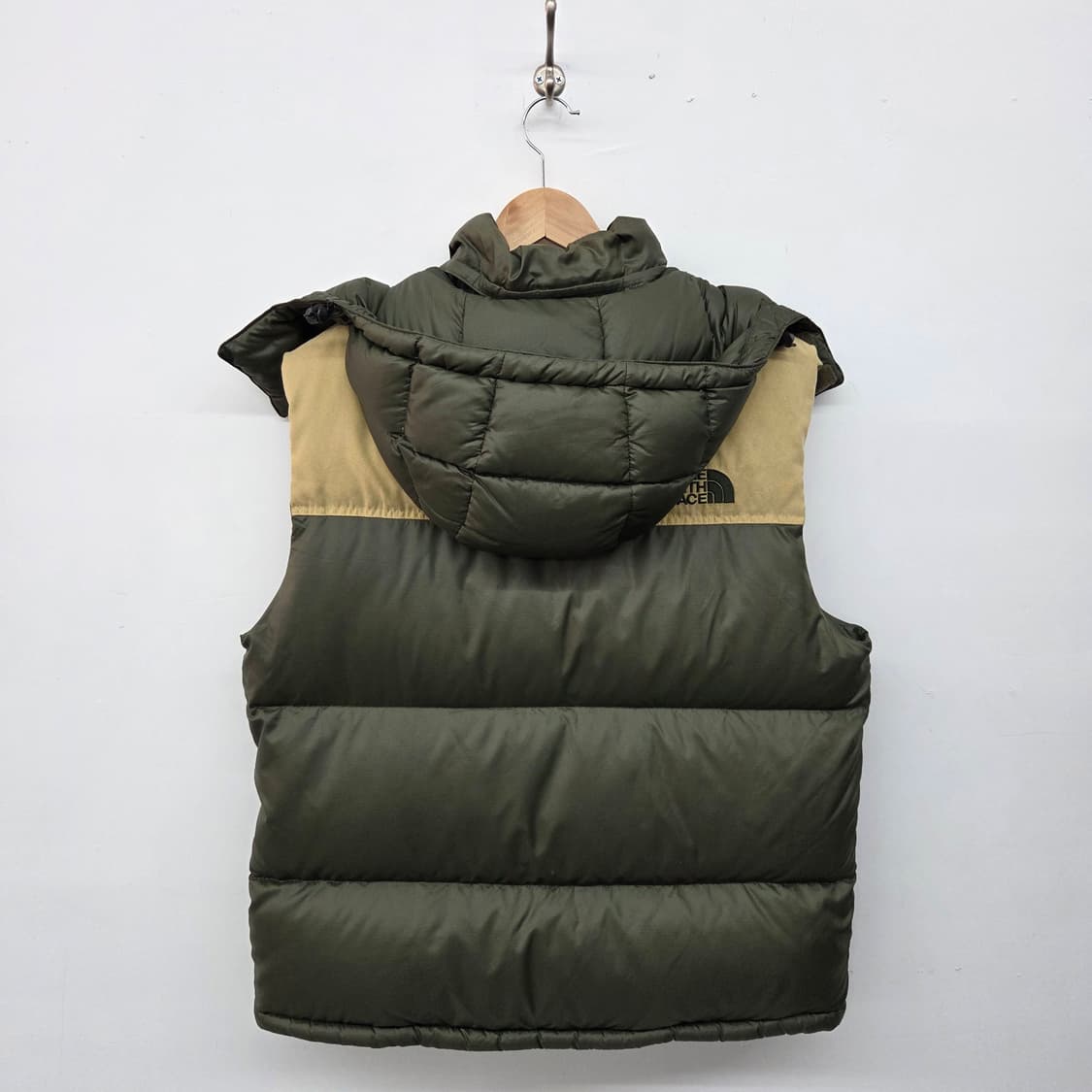 노스페이스 700 LTD 패딩 조끼 카키 XL 상품이미지6