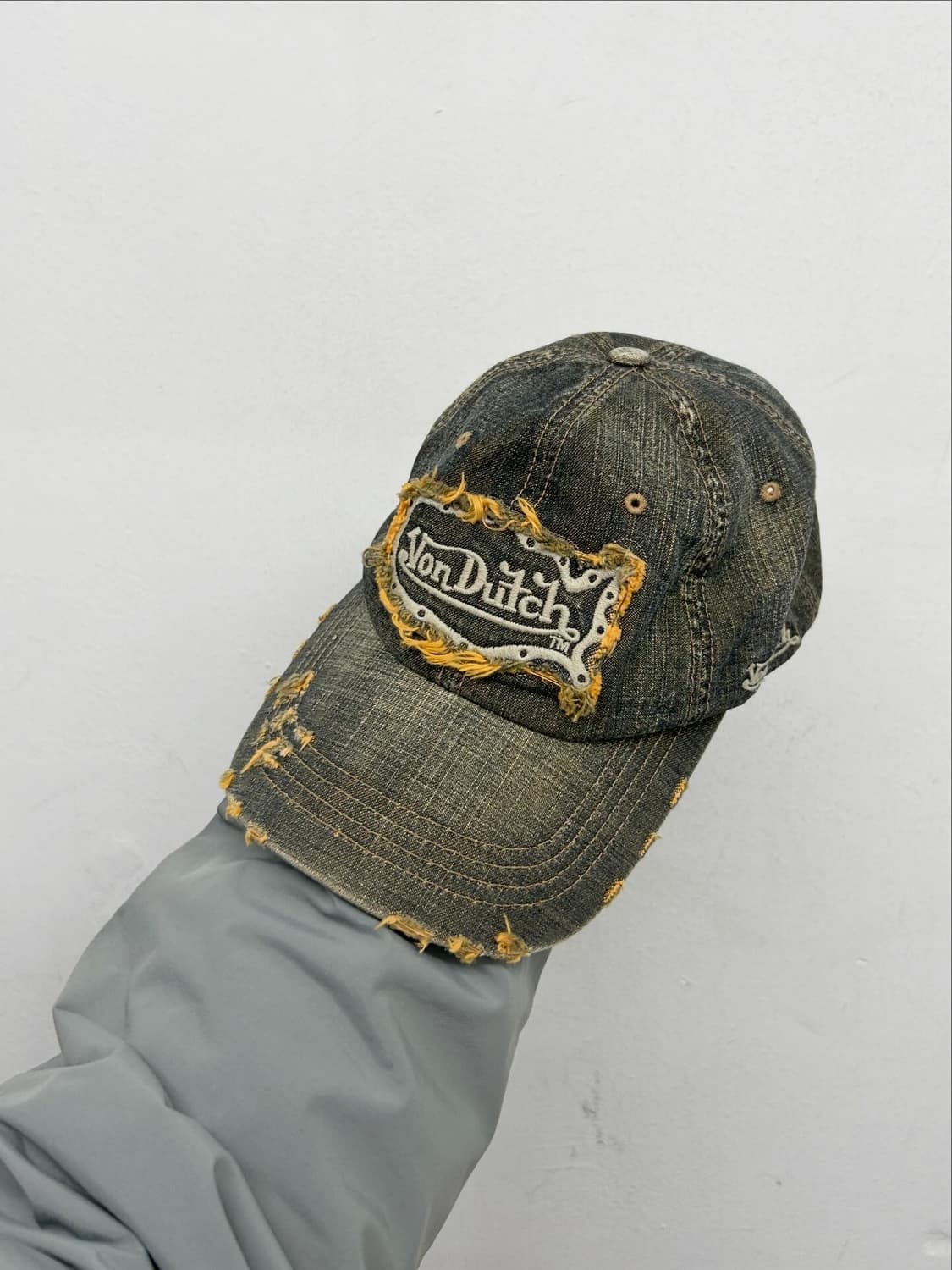 Y2K 본더치 데님 빈티지 캡 상품이미지1