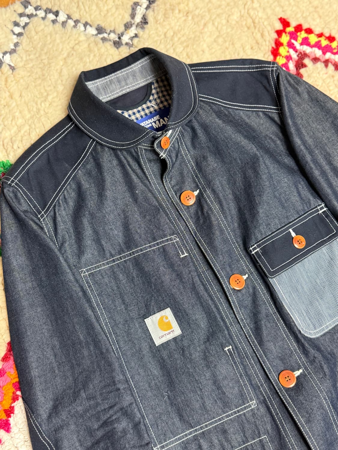 준야와타나베 X 칼하트 데님 초어 자켓 상품이미지2