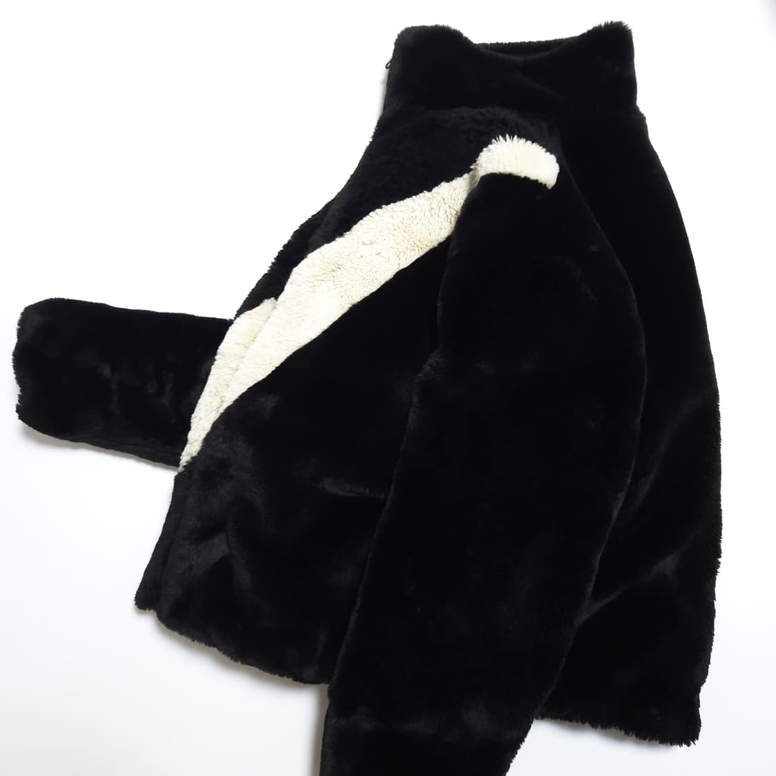 나이키 NSW 쉐르파 포우 퍼 자켓 블랙 상품이미지3