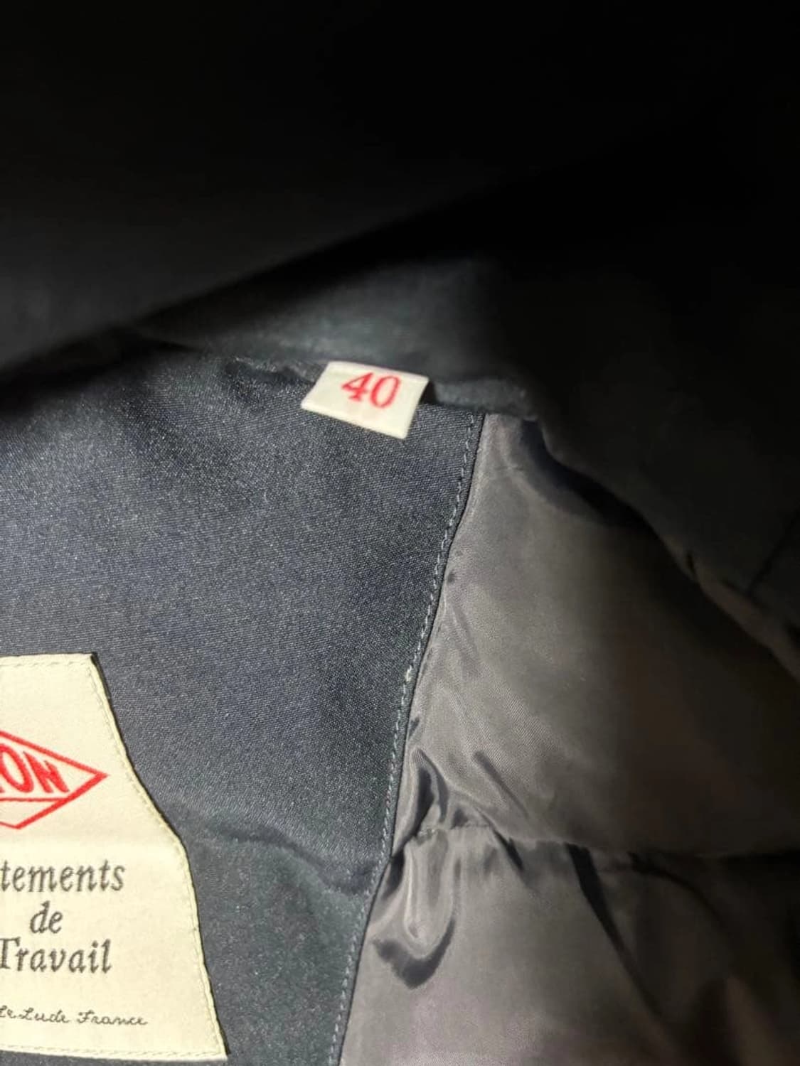 단톤 네이비 다운 파카 상품이미지3