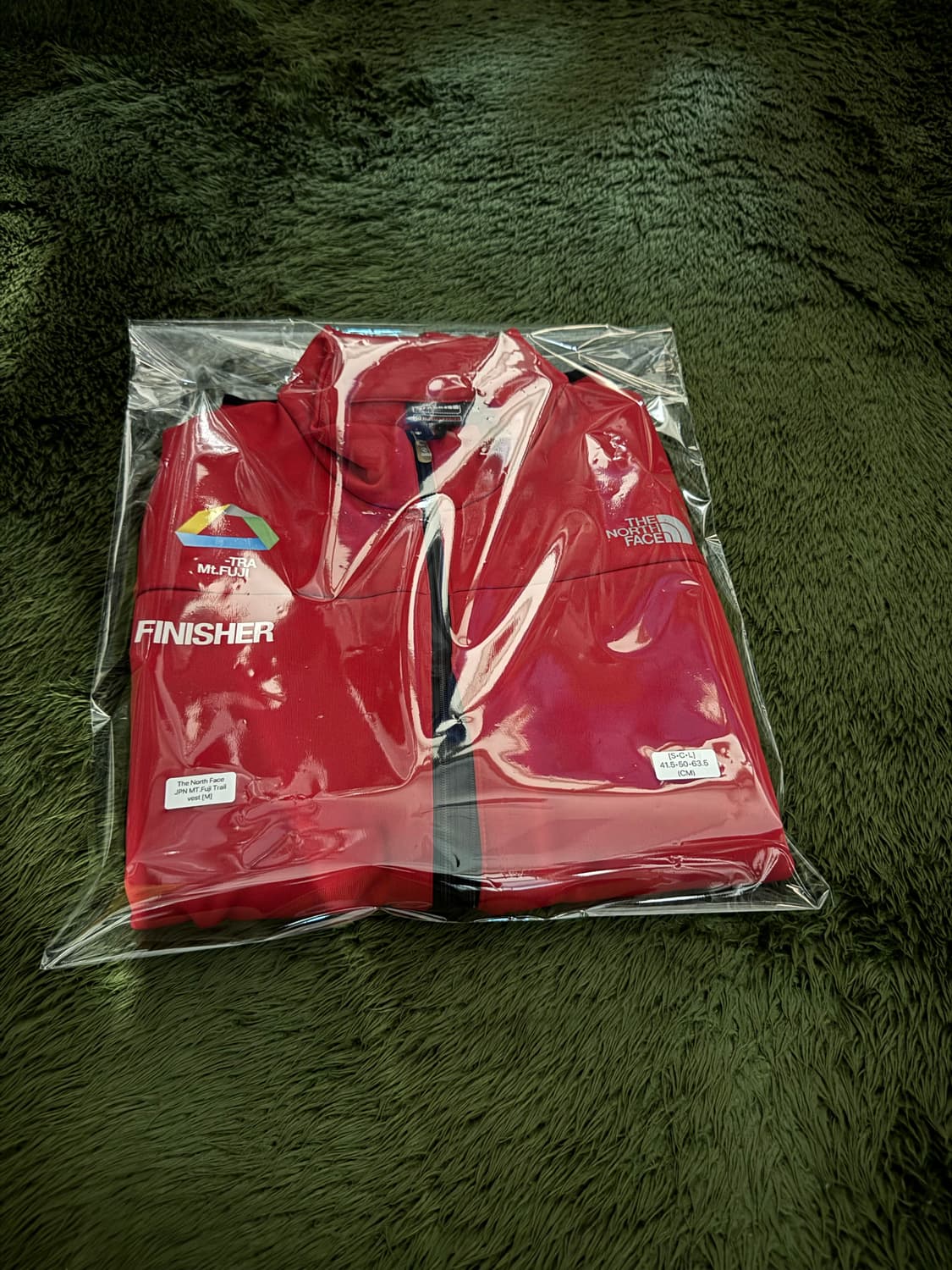 [M] 노스페이스 2015 후지산 울트라 트레일 완주 기념 폴라텍 베스트 상품이미지10