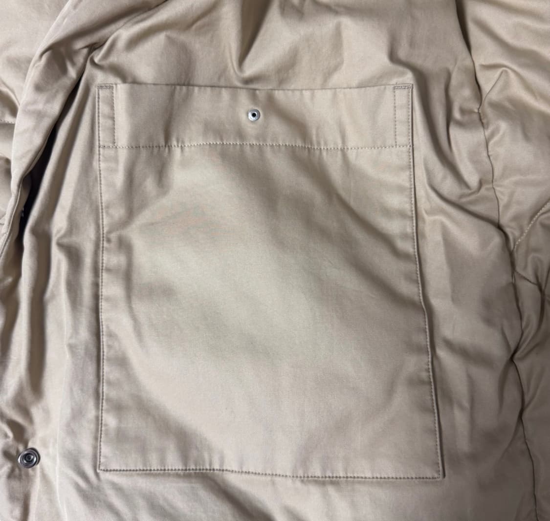 [S] 버버리 여성 퀄팅 덕다운 개버딘 코트 롱 패딩 자켓 베이지 상품이미지8