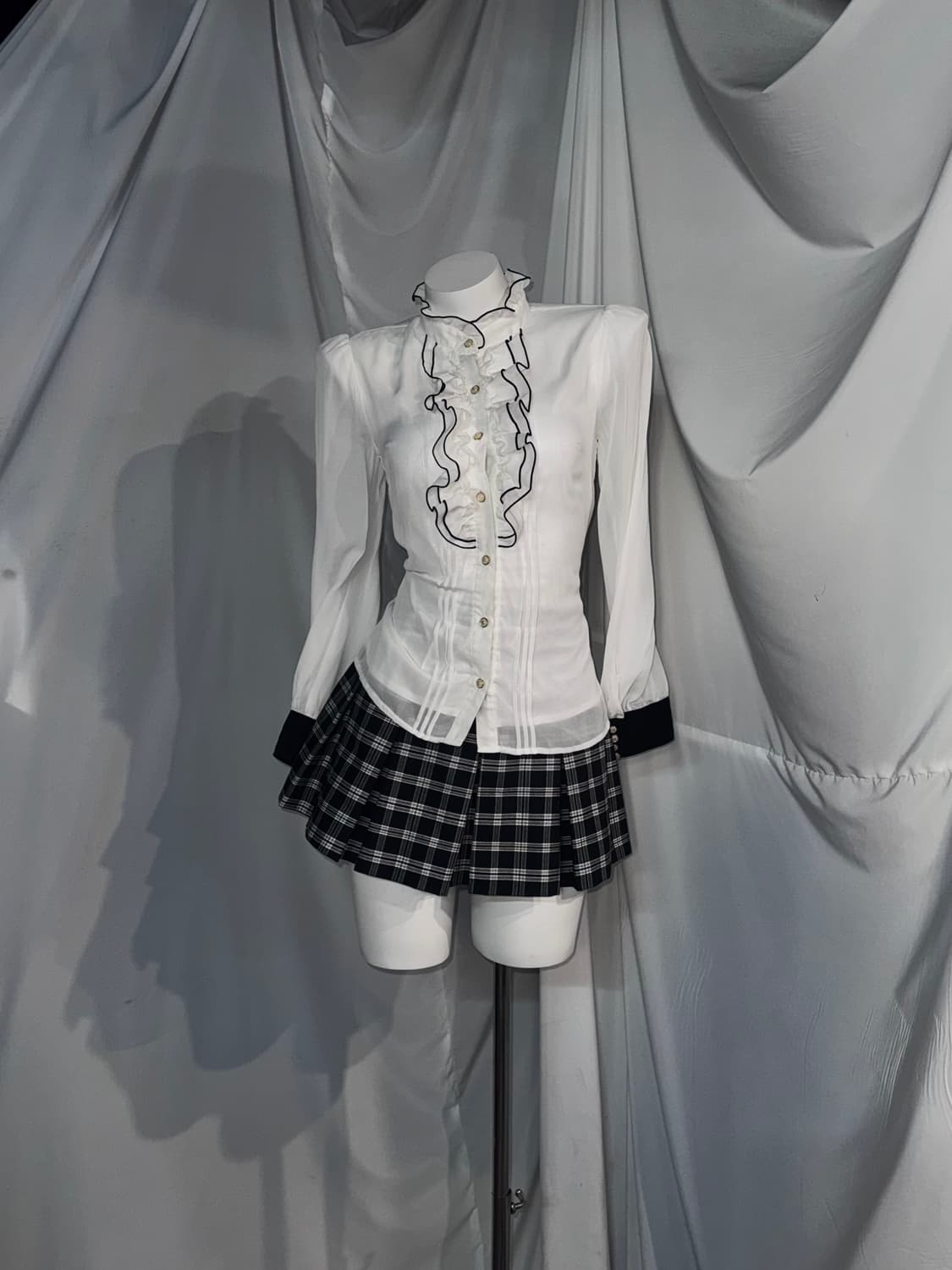 세실맥비 무채색 공겜여주깔 코디세트 상품이미지3