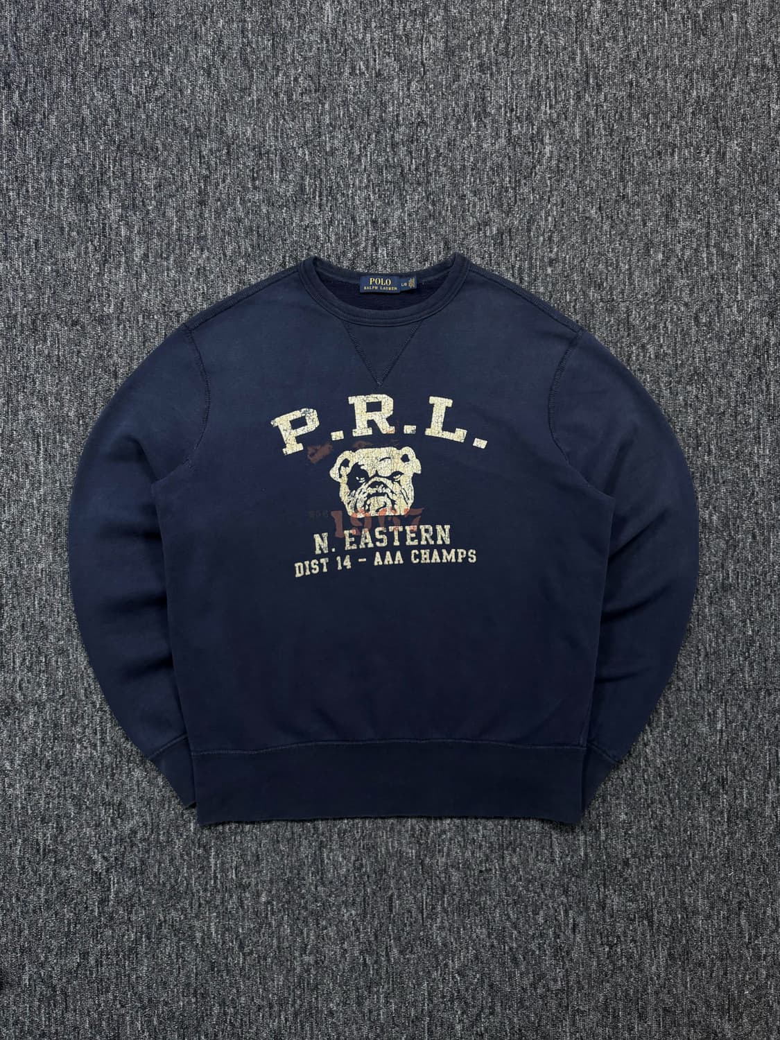 폴로 네이비 불독 맨투맨 상품이미지3