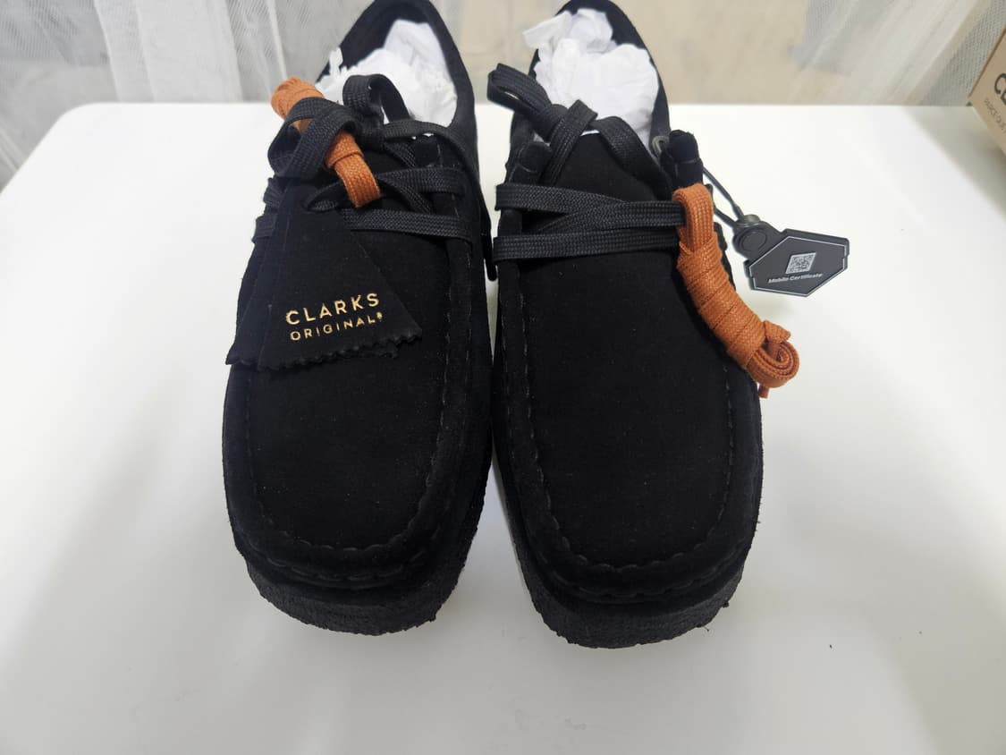 클락스 왈라비 블랙 uk6 250 상품이미지1