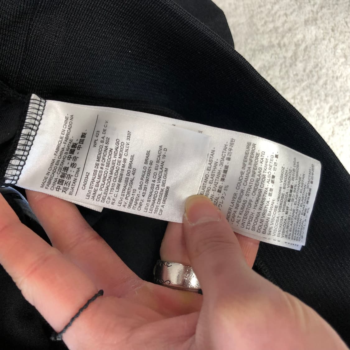 리바이스 벨벳 맨투맨  상품이미지5