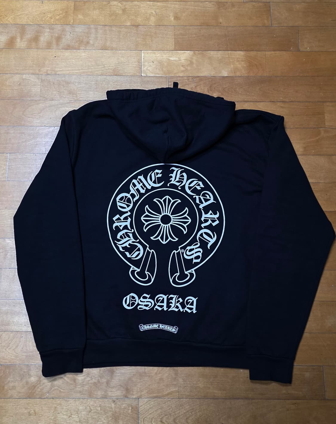 [새상품급,M]크롬하츠 홀스슈 오사카 후드티 블랙 상품이미지1