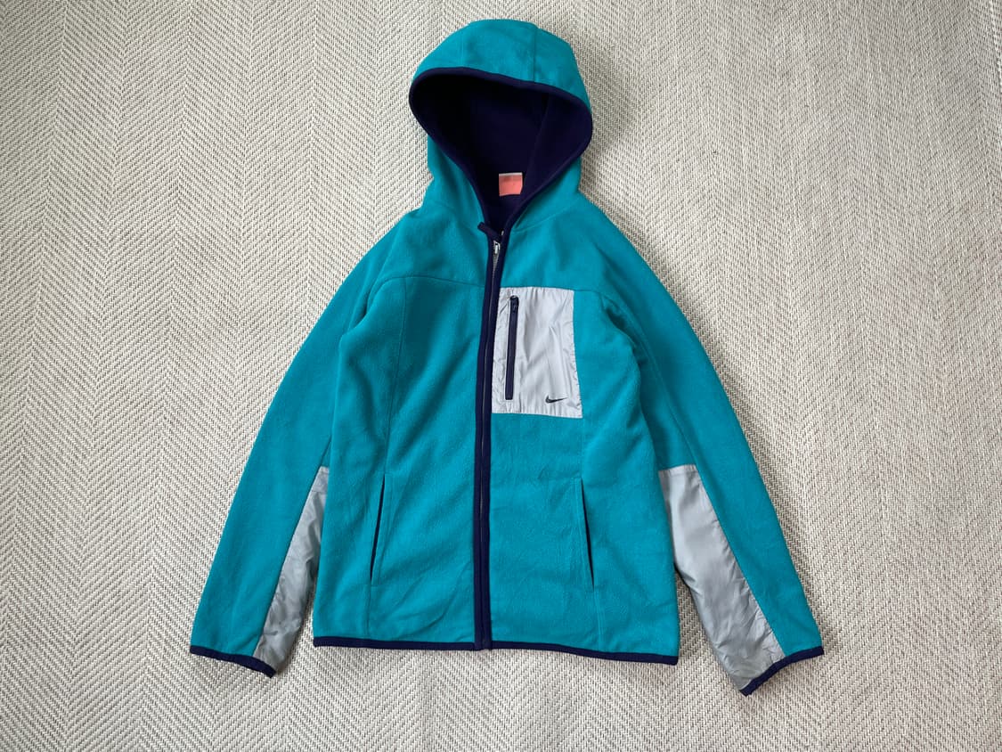 나이키 나일론 플리스 후드 집업 J03804 상품이미지1