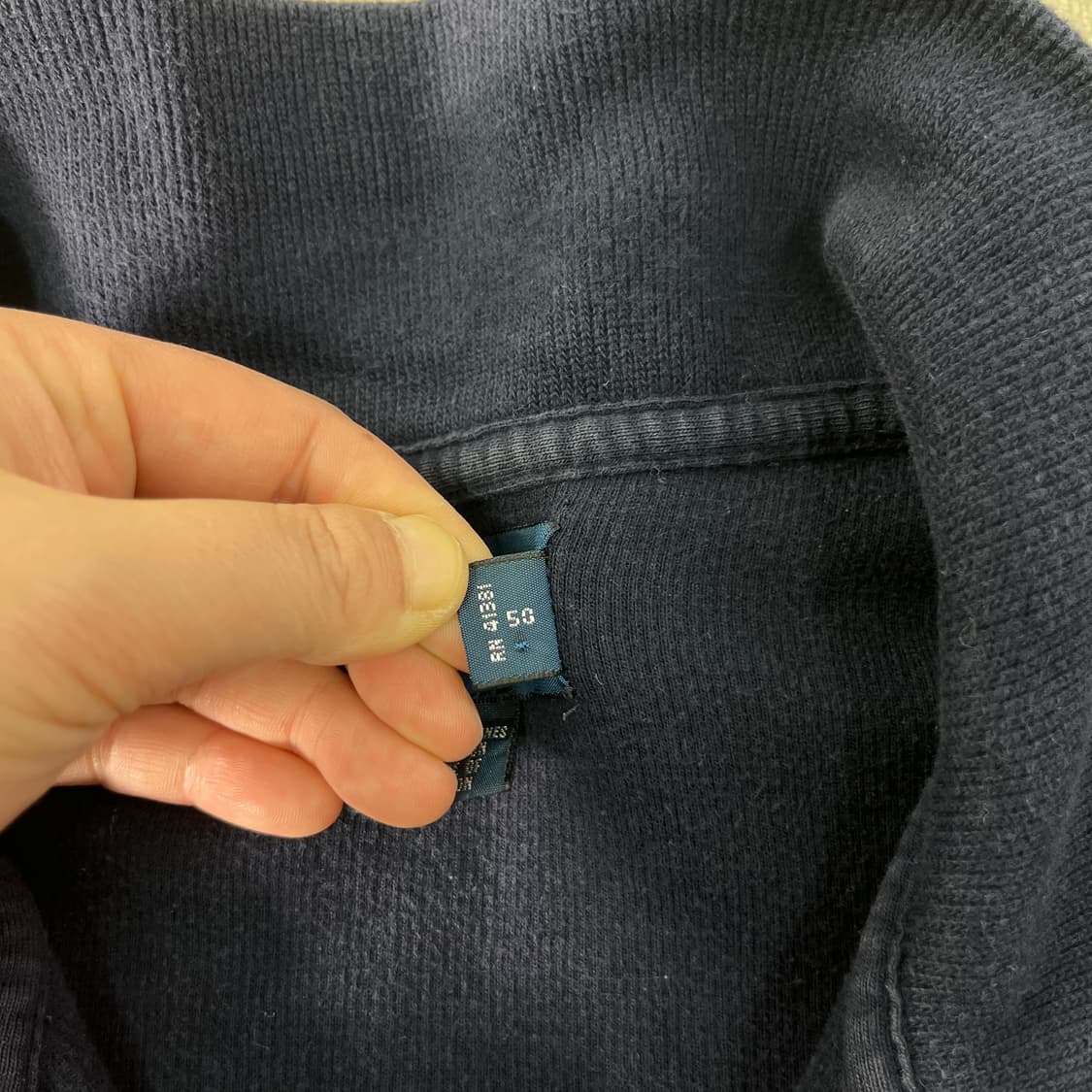 100 폴로랄프로렌 코튼 반집업 니트 상품이미지5