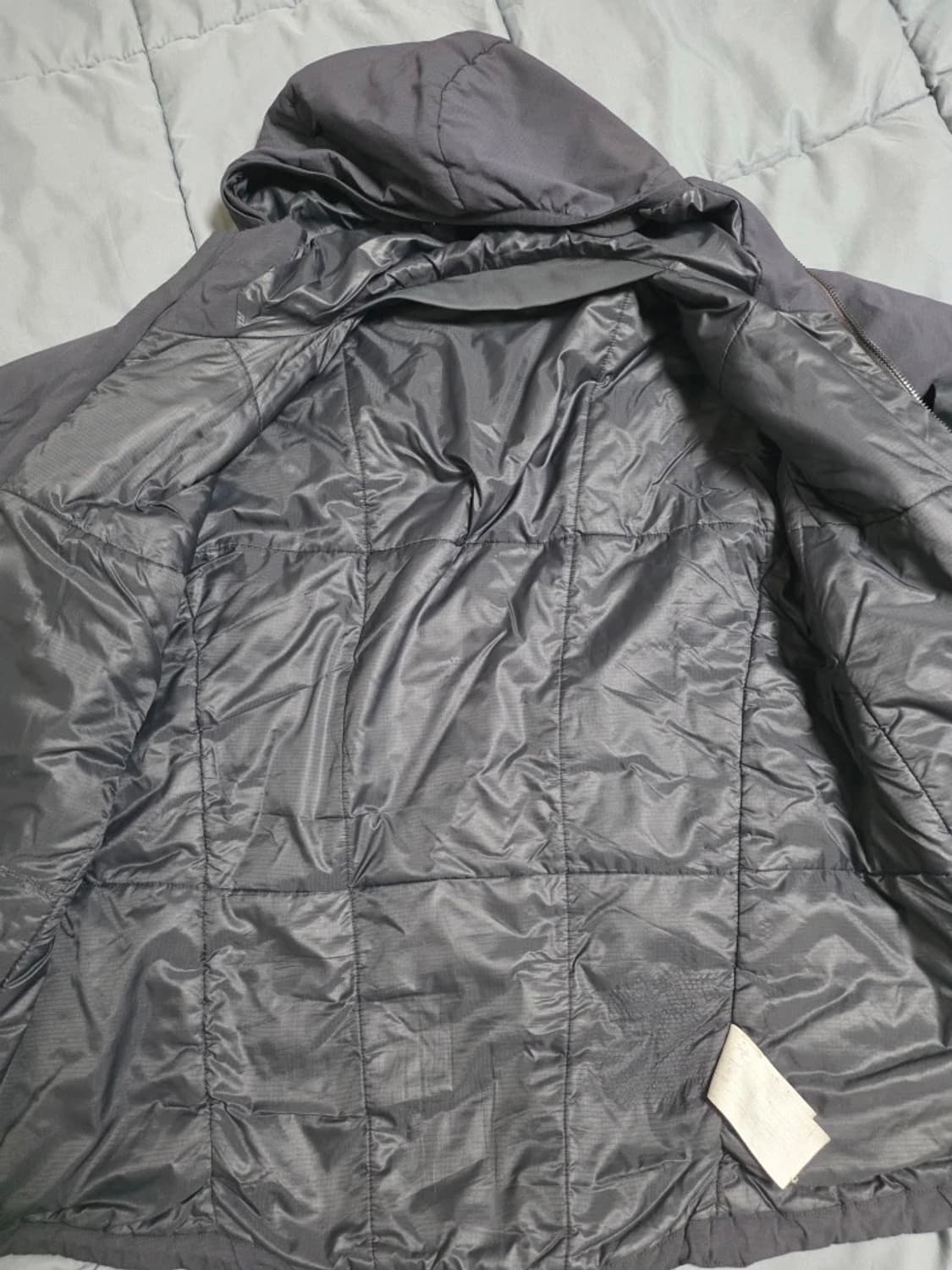 아크테릭스 아톰 AR 후디 S 블랙 급처 상품이미지3