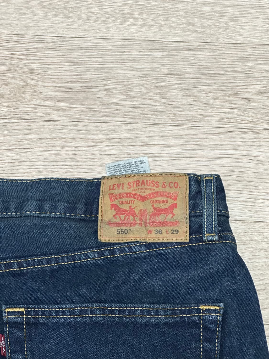 리바이스550  진청 36-29 상품이미지3