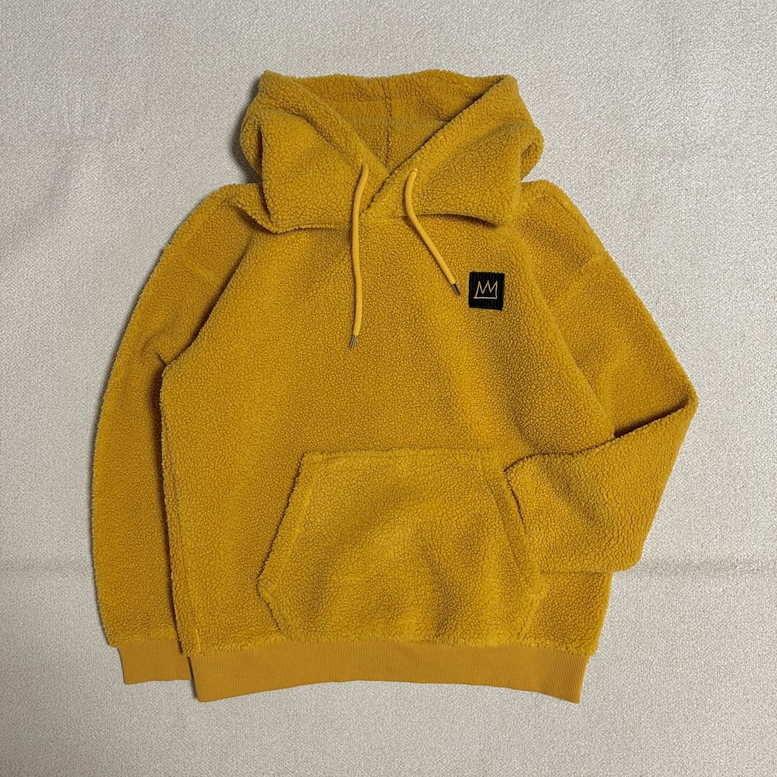 장 미쉘 바스키아 X 클라이드앤 뽀글이 양털 후드티 상품이미지1