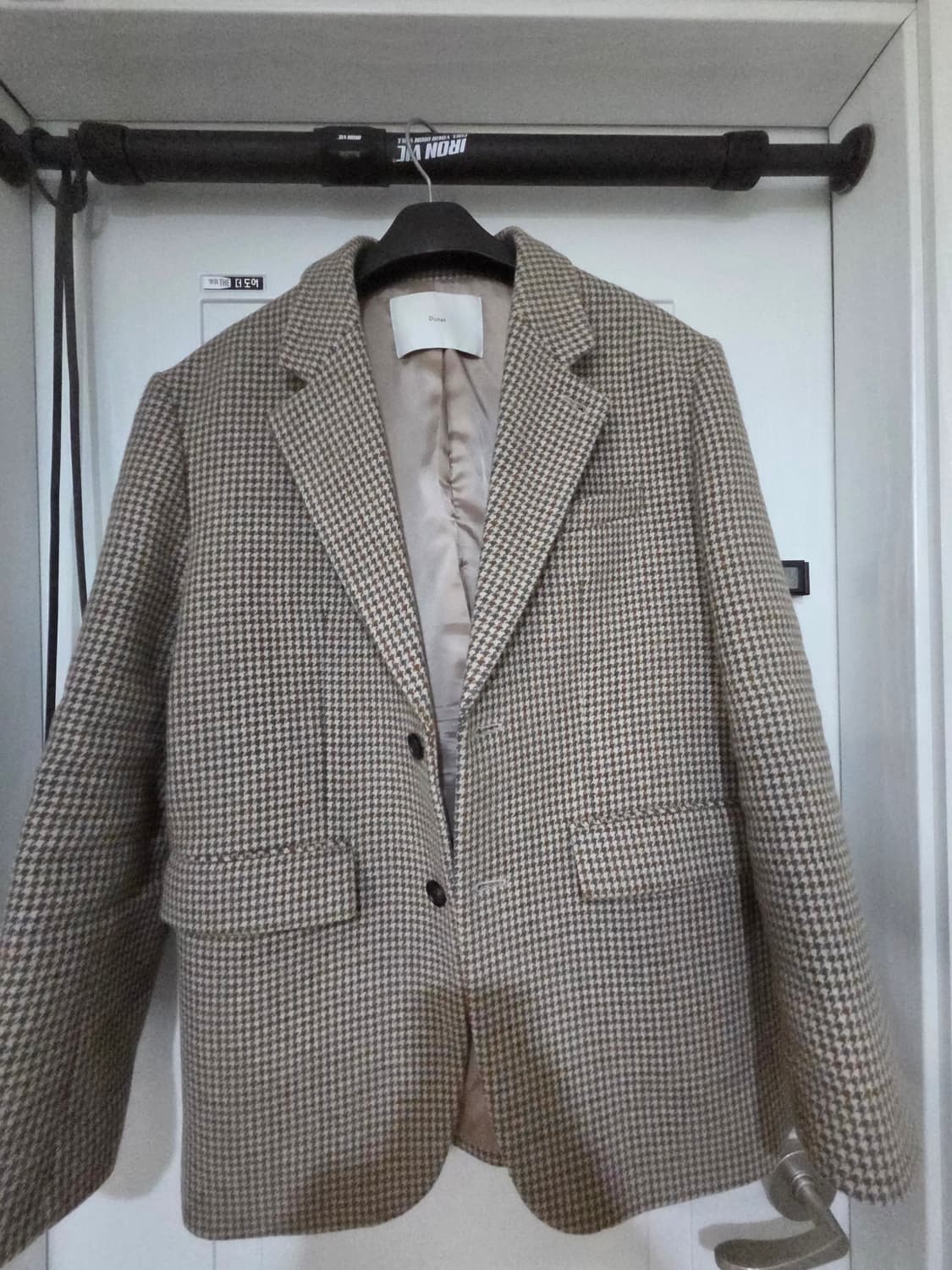 던스트 하운드투스 체크 블레이저 상품이미지2