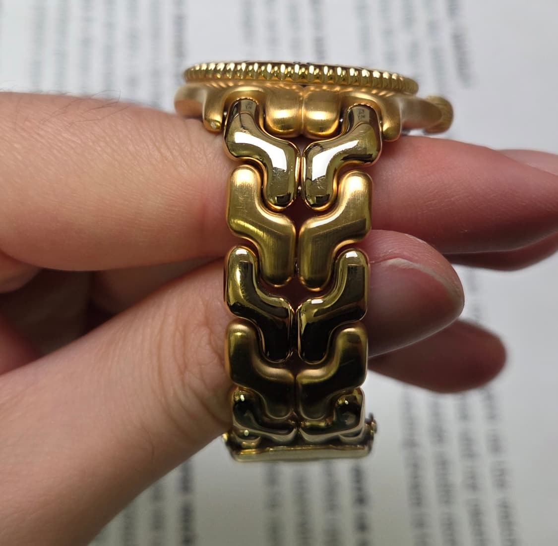 빈티지 태그호이어 셀(SEL) 프로페셔널 엘레강스 요구르트판 올금장 쿼츠 상품이미지6