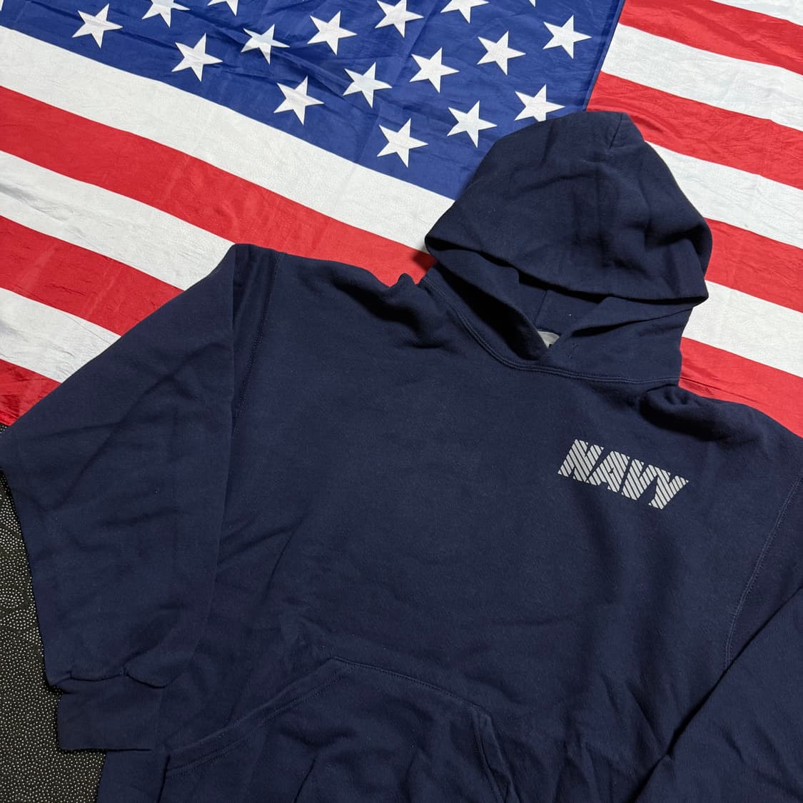 [M] 밀리터리 미 해군 NAVY 스웻 후드 티셔츠  US-24 상품이미지2