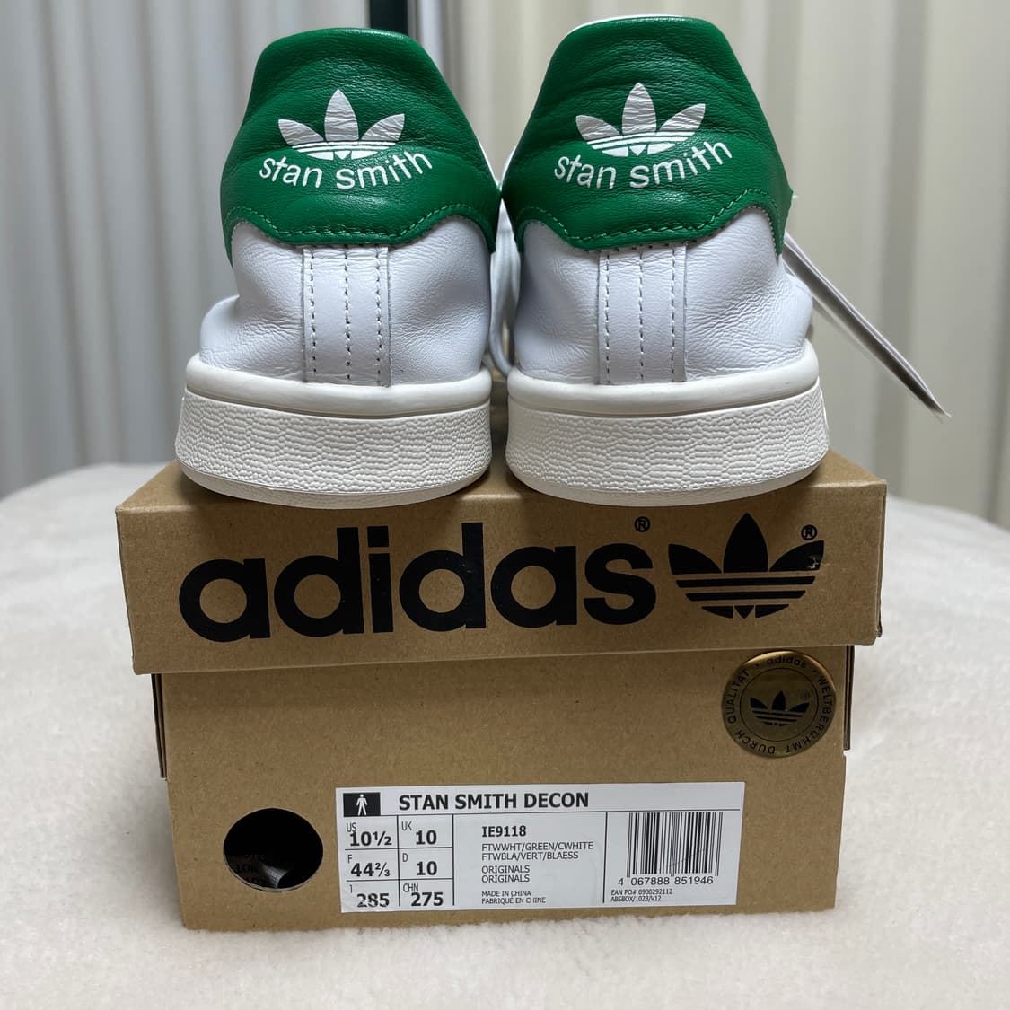 (새제품)아디다스 스탠 스미스 데콘 화이트 285 상품이미지5