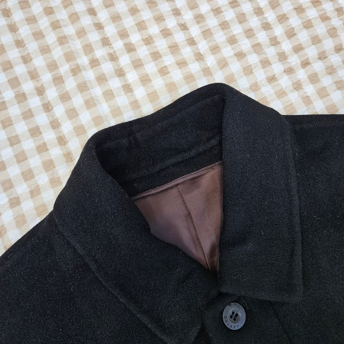 갤럭시 하프 울 코트 남자100 상품이미지2