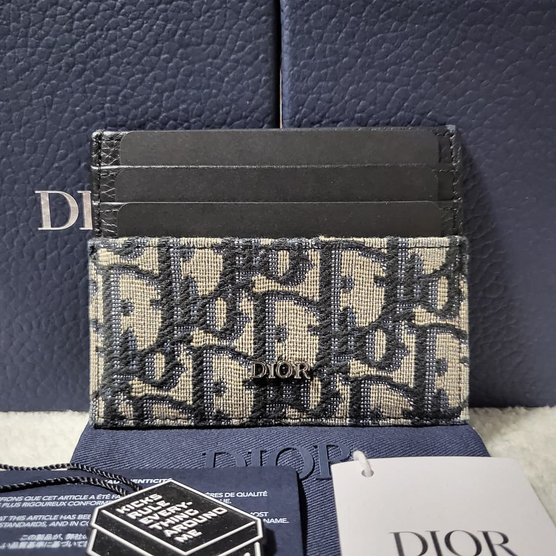 [새상품급/풀구성]디올 오블리크 카드홀더 카드지갑 상품이미지1