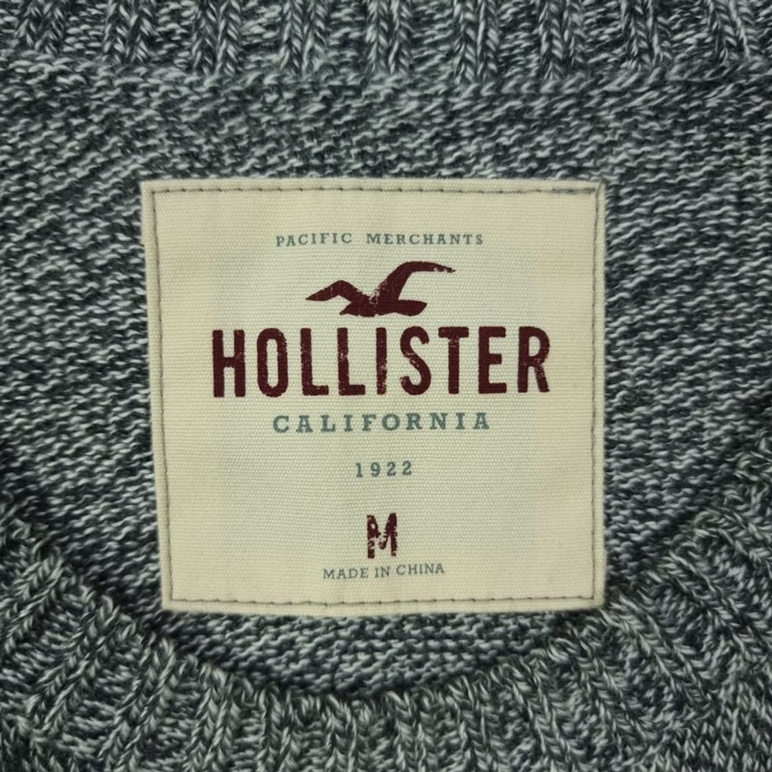 [홀리스터] 빈티지 에스닉 패턴 니트 그레이 M19307 상품이미지6