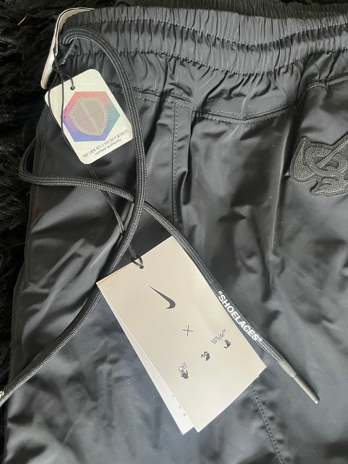 나이키 x 오프화이트 NRG 트랙 수트 블랙 (US/EU) 상품이미지5