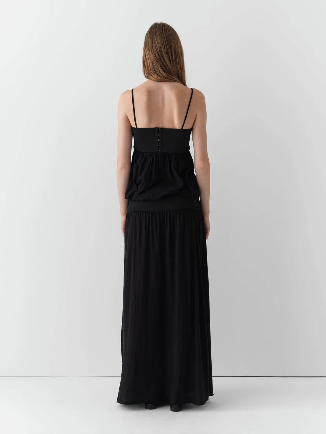(S) 기마구아스 Selina maxi dress / 블랙 상품이미지4