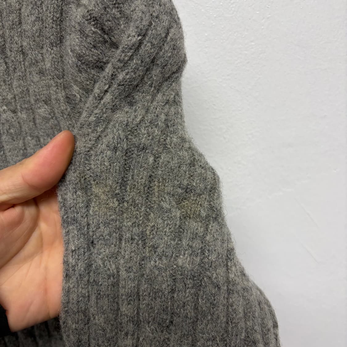 폴로 진스 울 니트 집업 상품이미지7