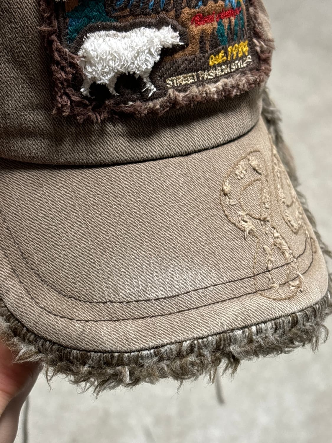 빈티지 트루퍼 캡 상품이미지6