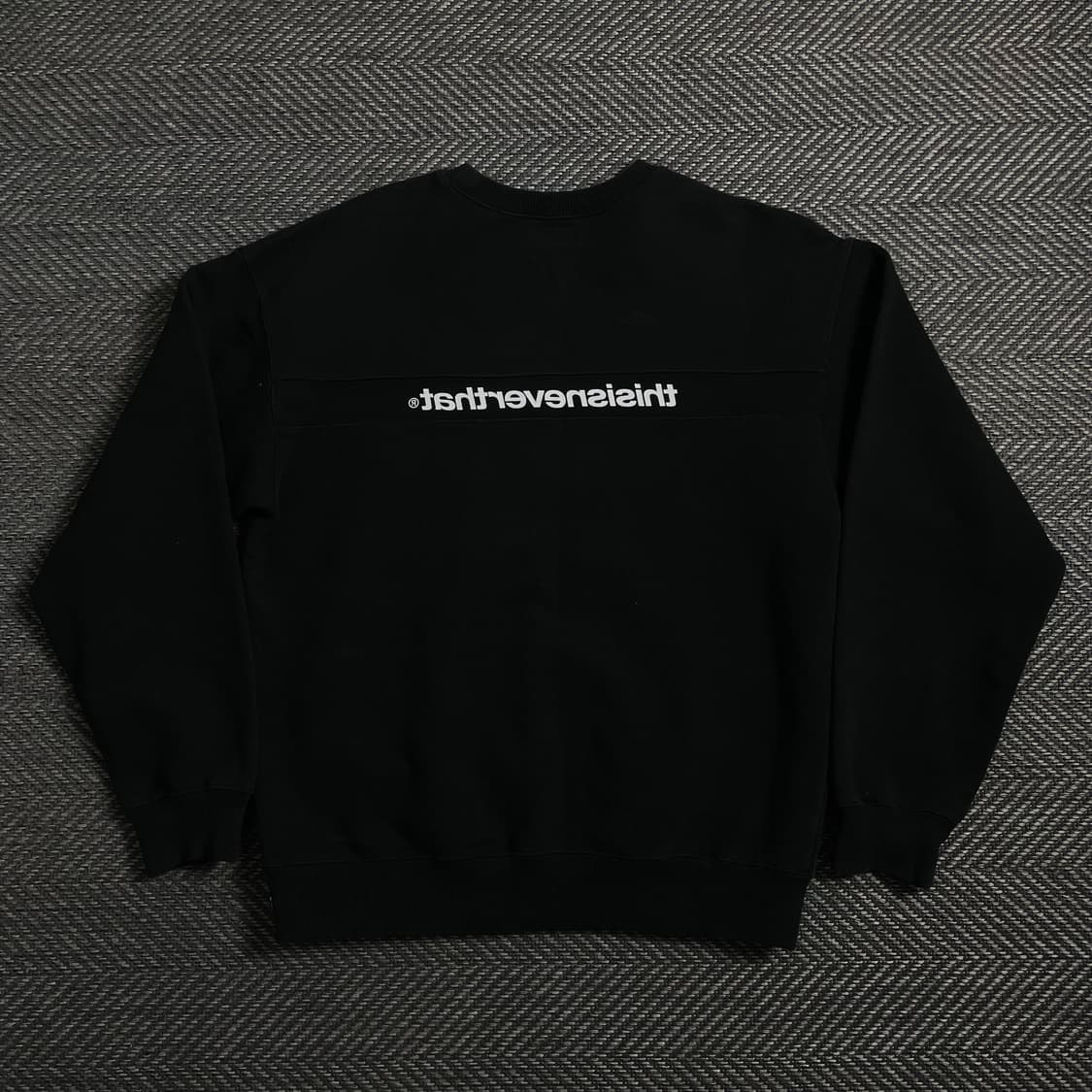 디스이즈네버댓 빅로고 박시핏 맨투맨o 4391 상품이미지5