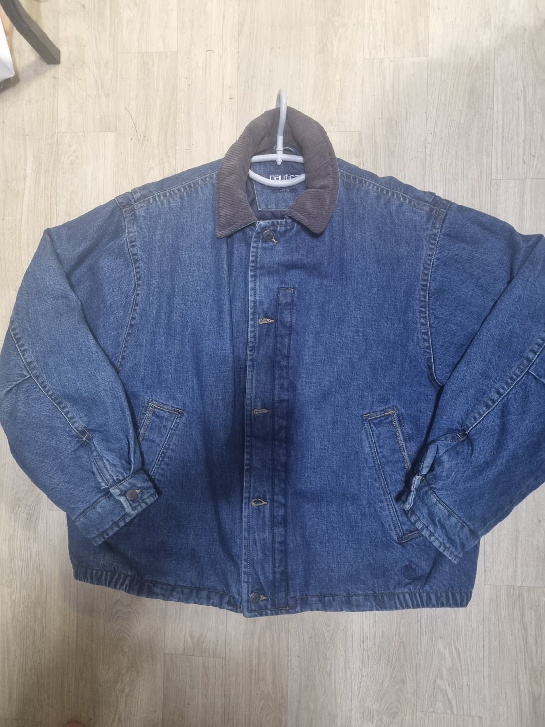 [XL] 노티카 데님 패디드  블루종  상품이미지1