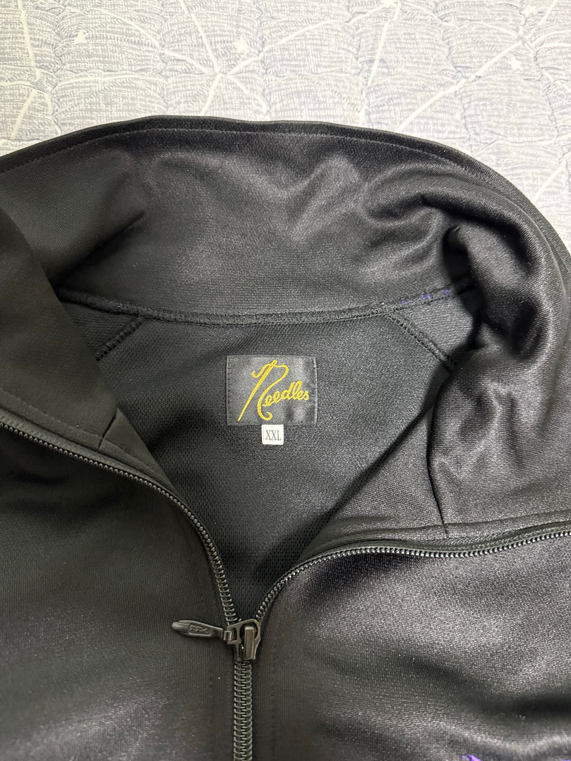 니들스 블랙/퍼플 트랙 자켓 XXL 상품이미지2
