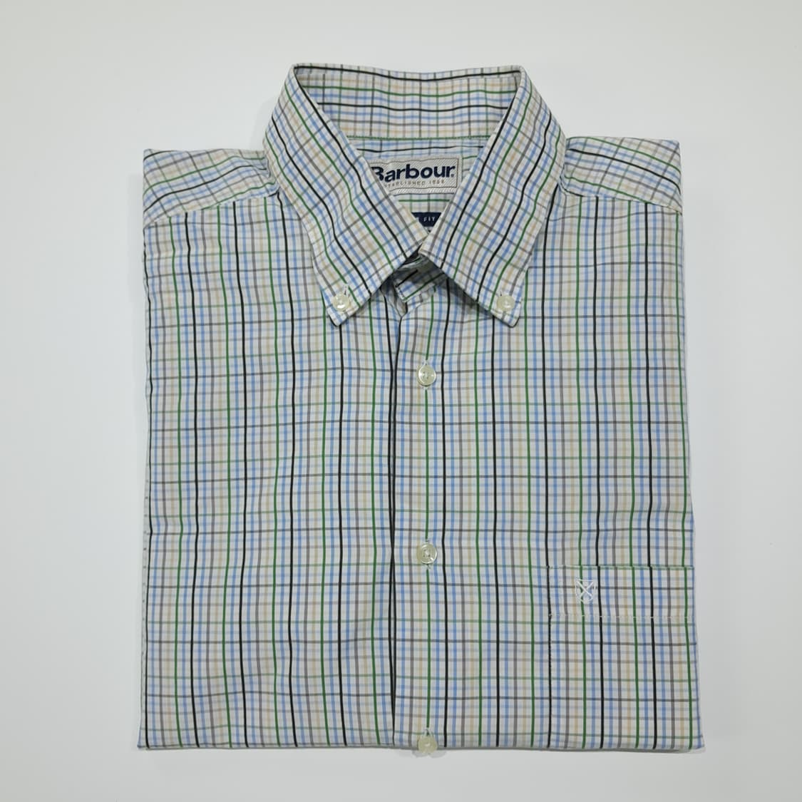 CL942 M 바버 코튼 레귤러핏 멀티 마이크로체크 셔츠 상품이미지7