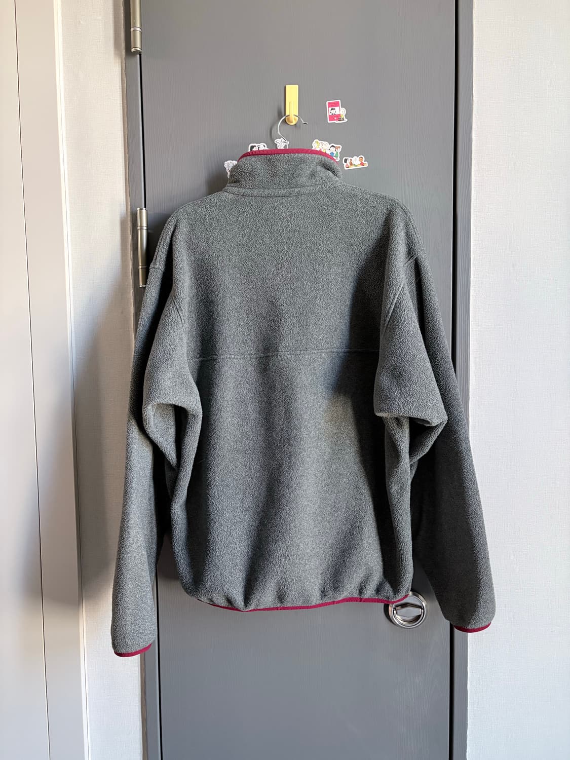 (M, 105) 파타고니아 신칠라 니켈(그레이)/레드 상품이미지2