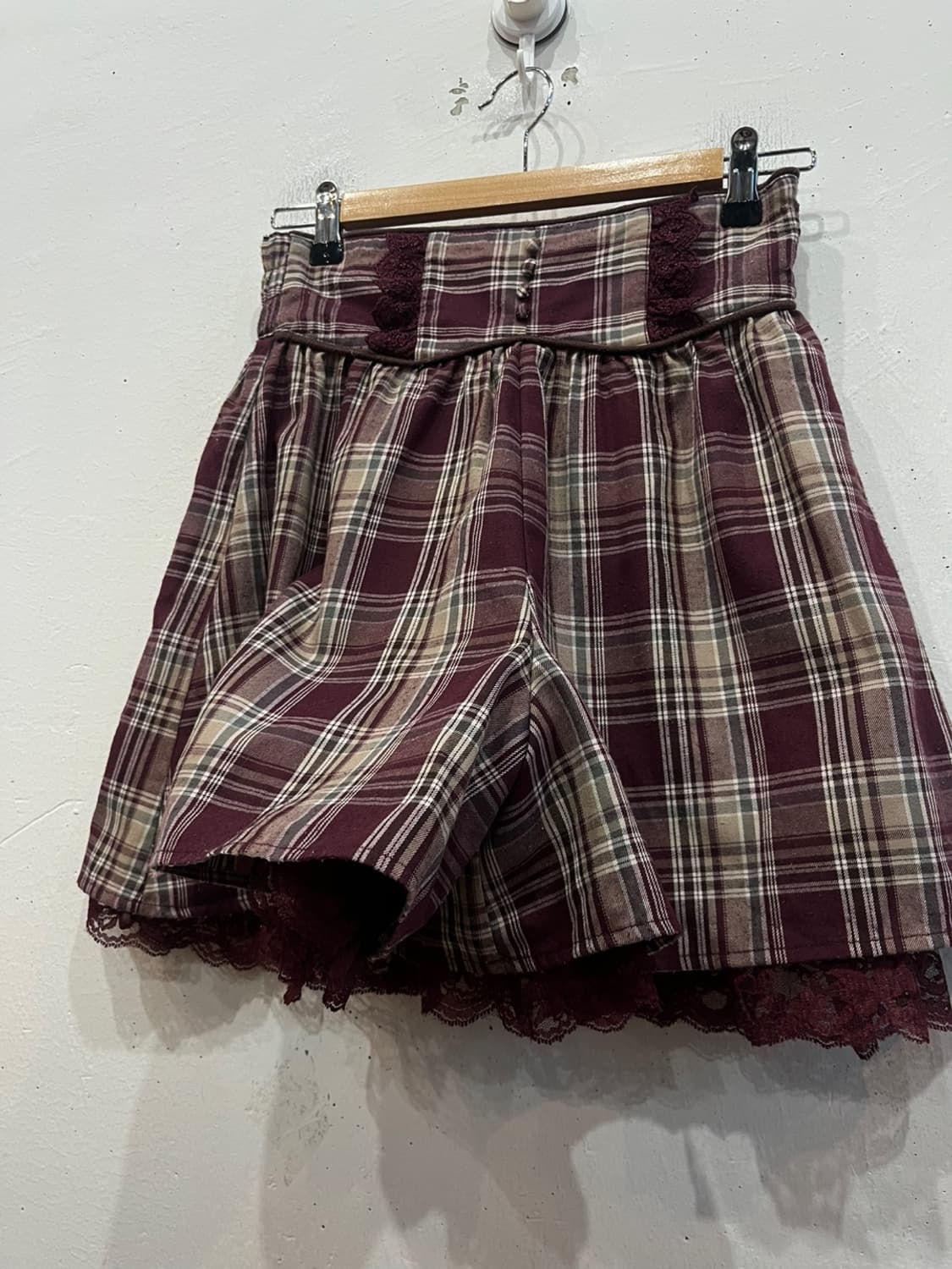 액시즈팜 레이스 큐롯팬츠 상품이미지2