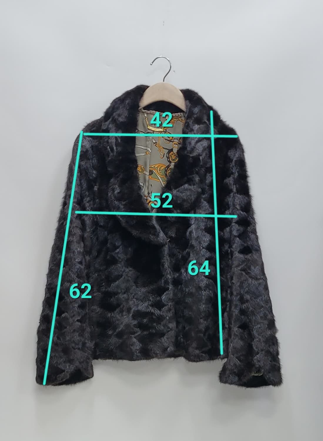 Reporter 천연 밍크 하프 코트 / 여 88 (96-103-165) 상품이미지10