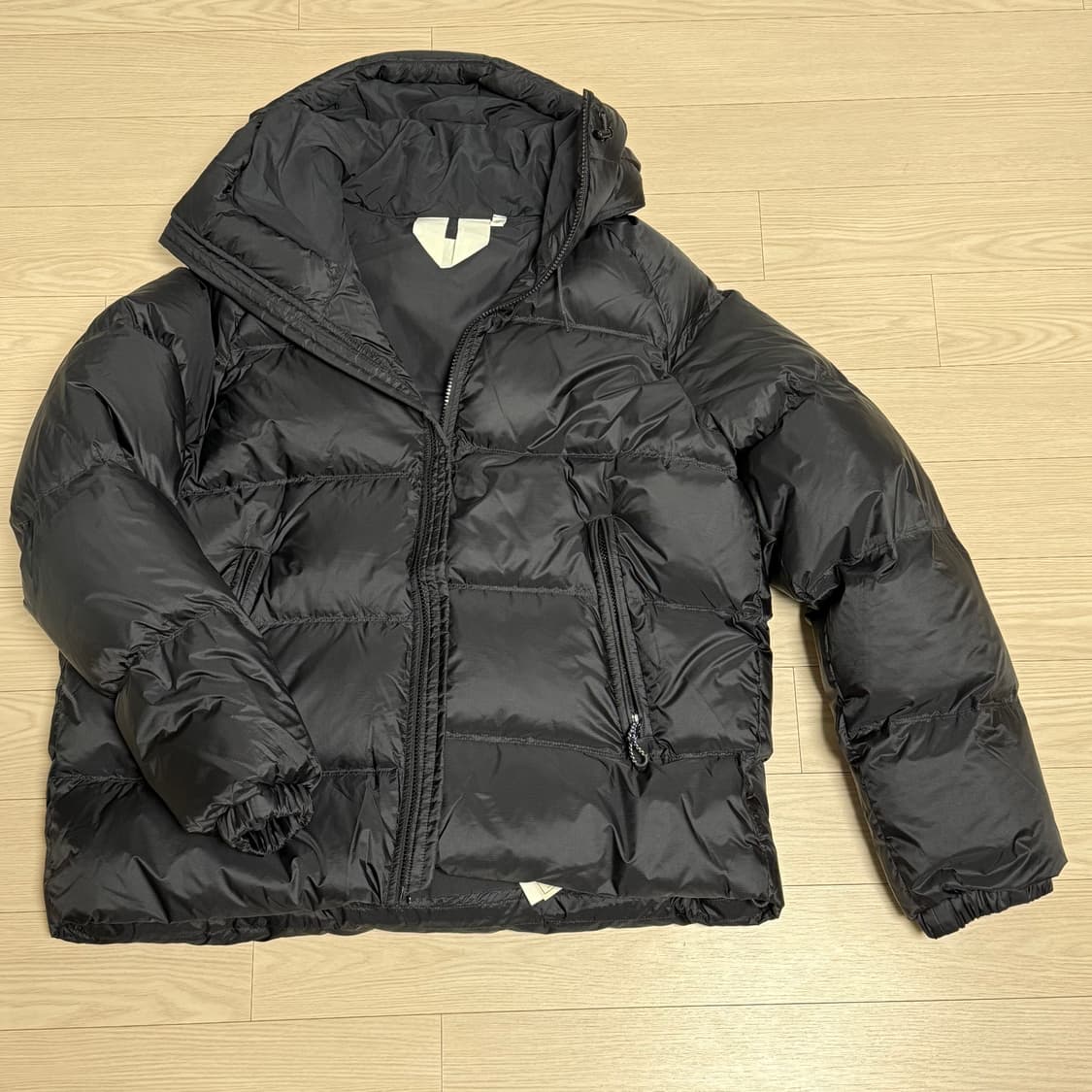 아르켓 스포티 다운 자켓 (블랙,M) 상품이미지3