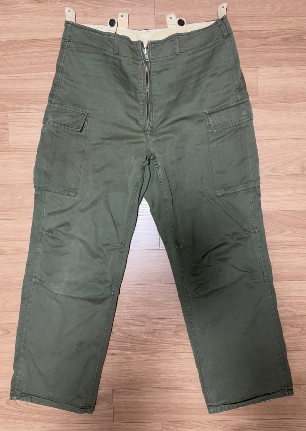 한국군 리버시블 카고팬츠 양면 군복바지 상품이미지1