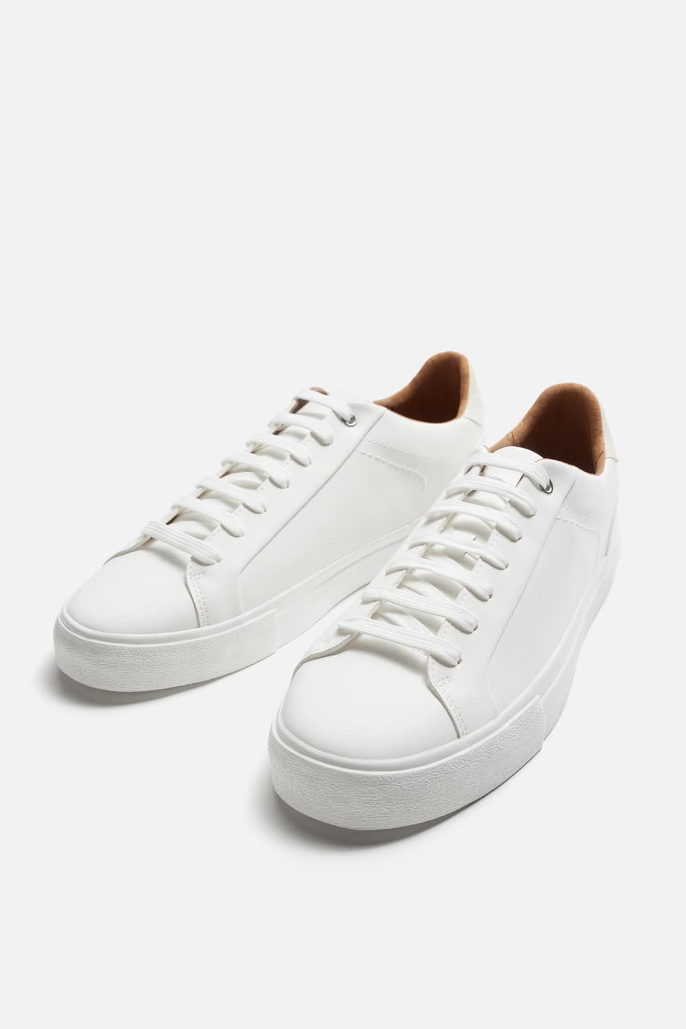 자라 화이트 스니커즈 43 상품이미지1