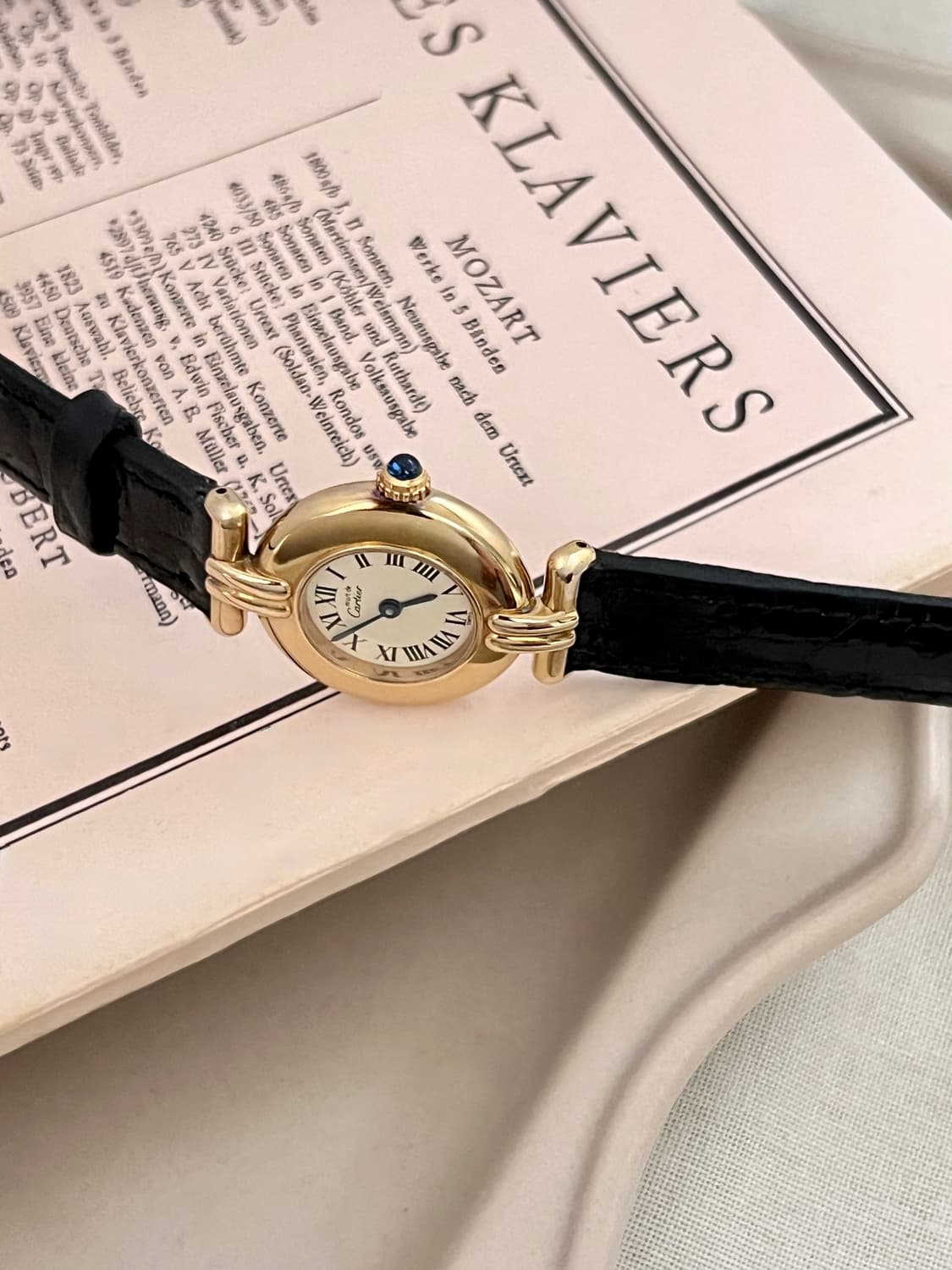 까르띠에 머스트 꼴리제  시계 / 정품감정서 . 케어 상품이미지4