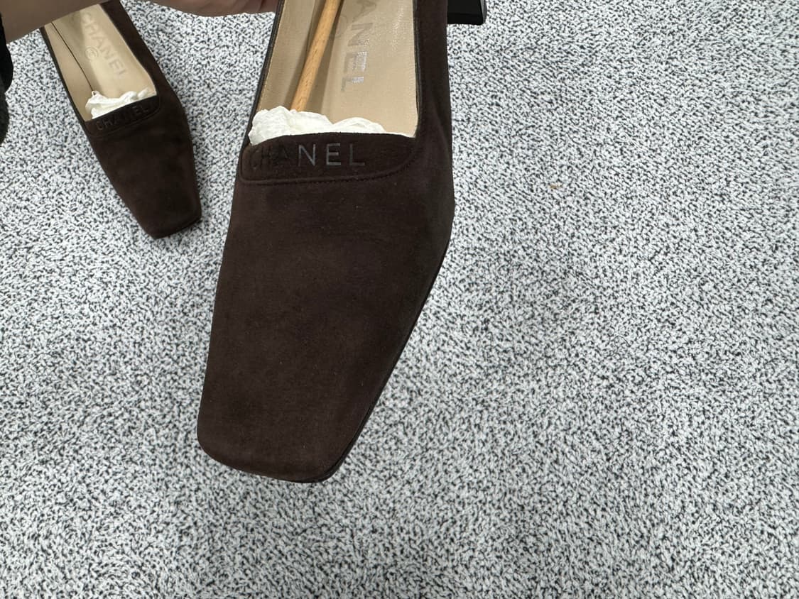 샤넬 스웨이드 로퍼 상품이미지5