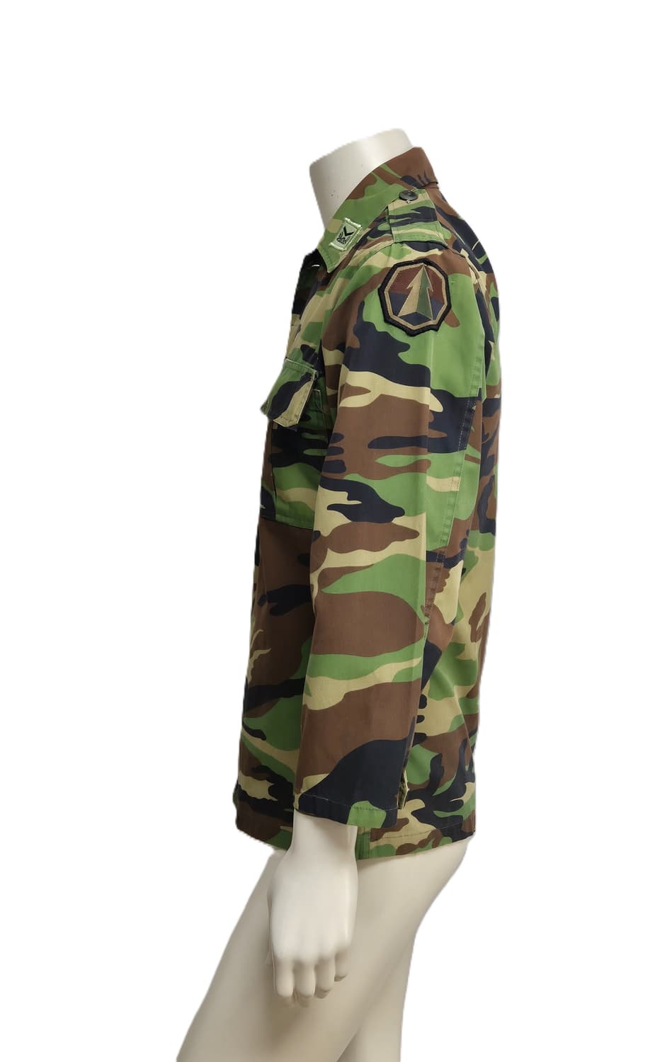 육군 구형 유도탄사령부 행정 하사 후기형 동계 전투복 상의 자켓 (S) 상품이미지2