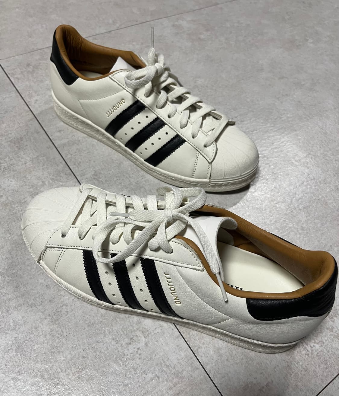 자운드 슈퍼스타 275(9.5) jjjjound x adidas 상품이미지3