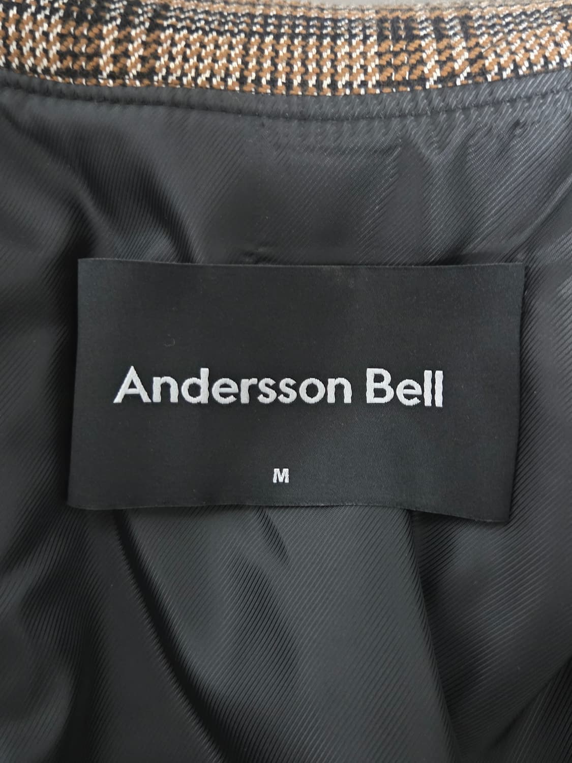 (정품) [앤더슨벨] 캐나다 체크 울 자켓 | 00109 상품이미지3