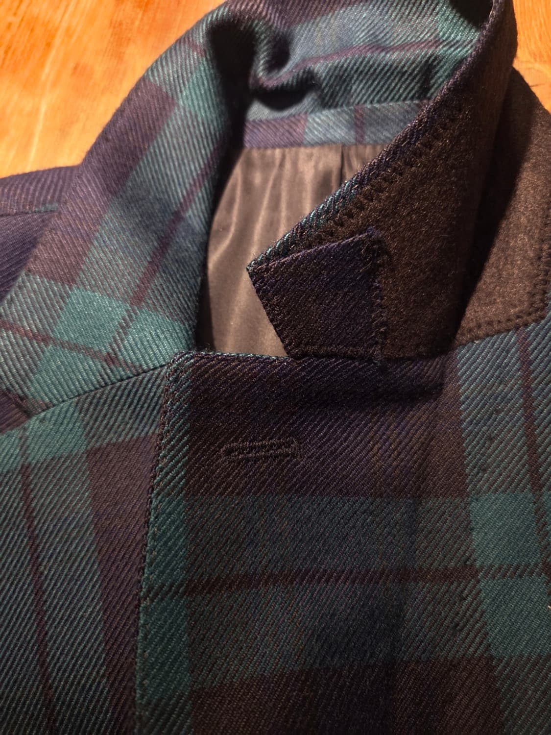 발렌티노 블랙와치 테일러드자켓 상품이미지5