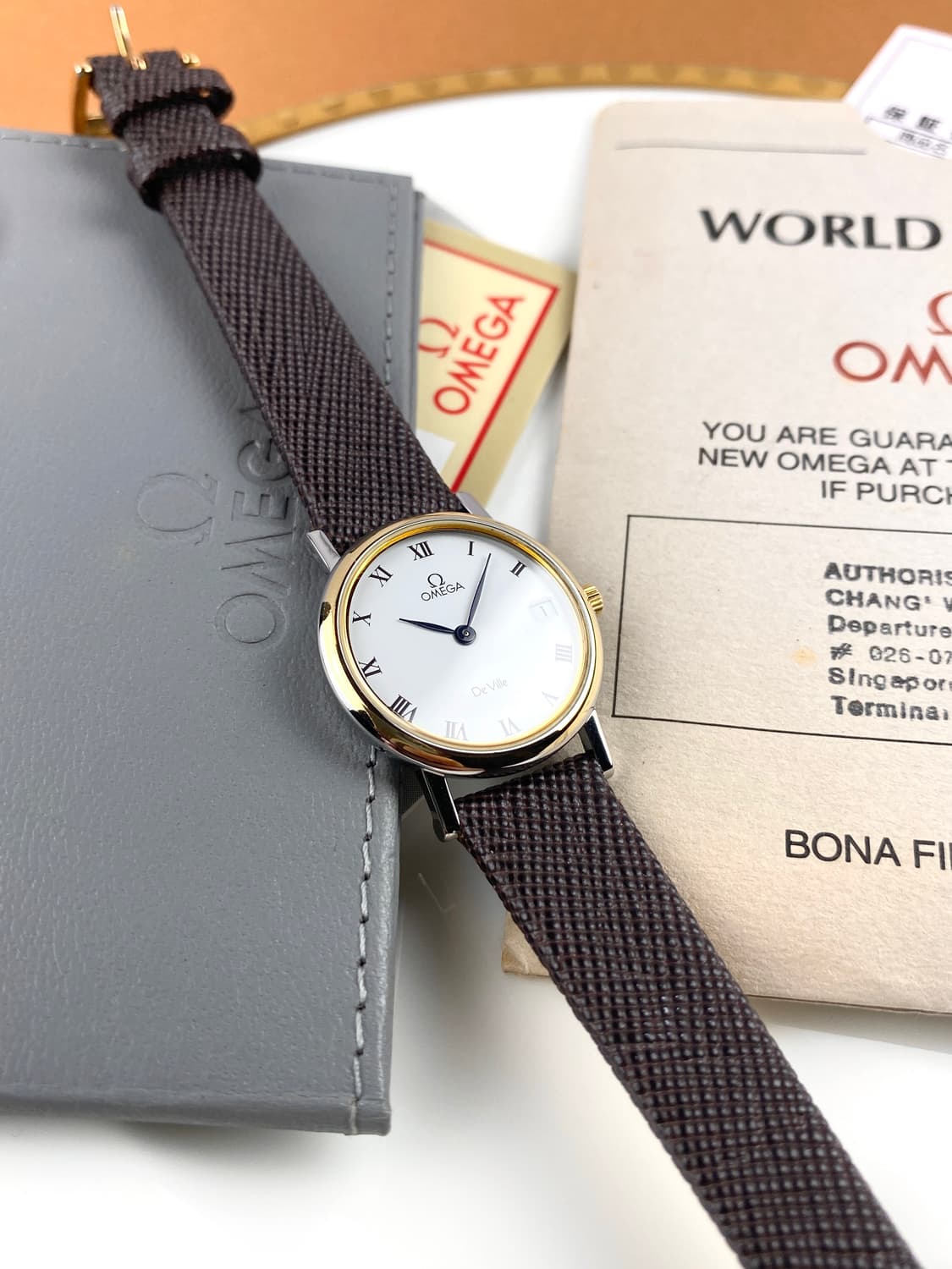 [FULL SET]OMEGA Lady De Ville date watch 상품이미지3