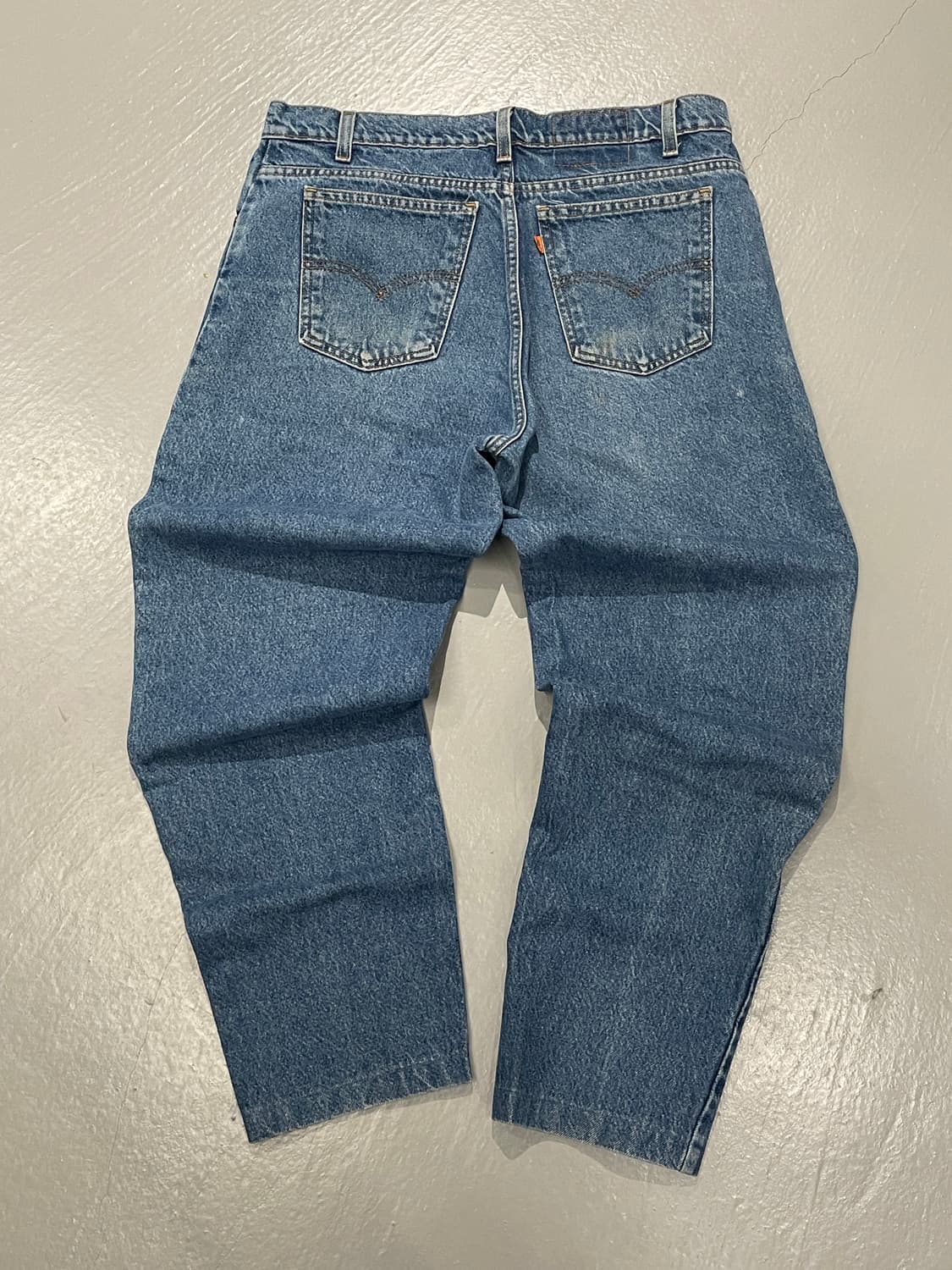 90‘s Levi's 550 오렌지탭 데님 팬츠 상품이미지6