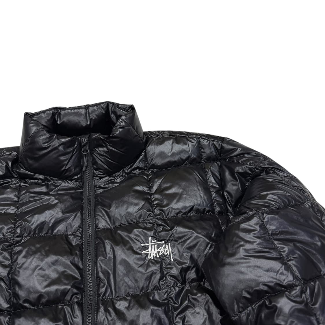 스투시 미드웨이트 퍼퍼 경량패딩 자켓 블랙 M 상품이미지2