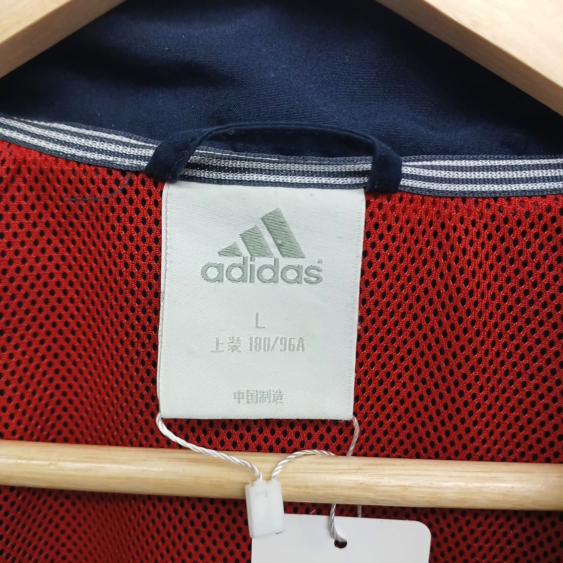 아디다스 삼선 포인트 집업 트레이닝 L 상품이미지4