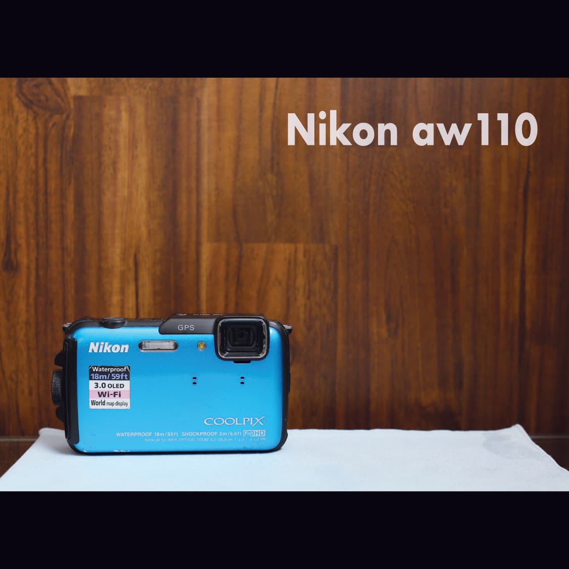 레어<한글>니콘 쿨픽스 aw110(aw100) 블루 빈티지 디카 상품이미지8
