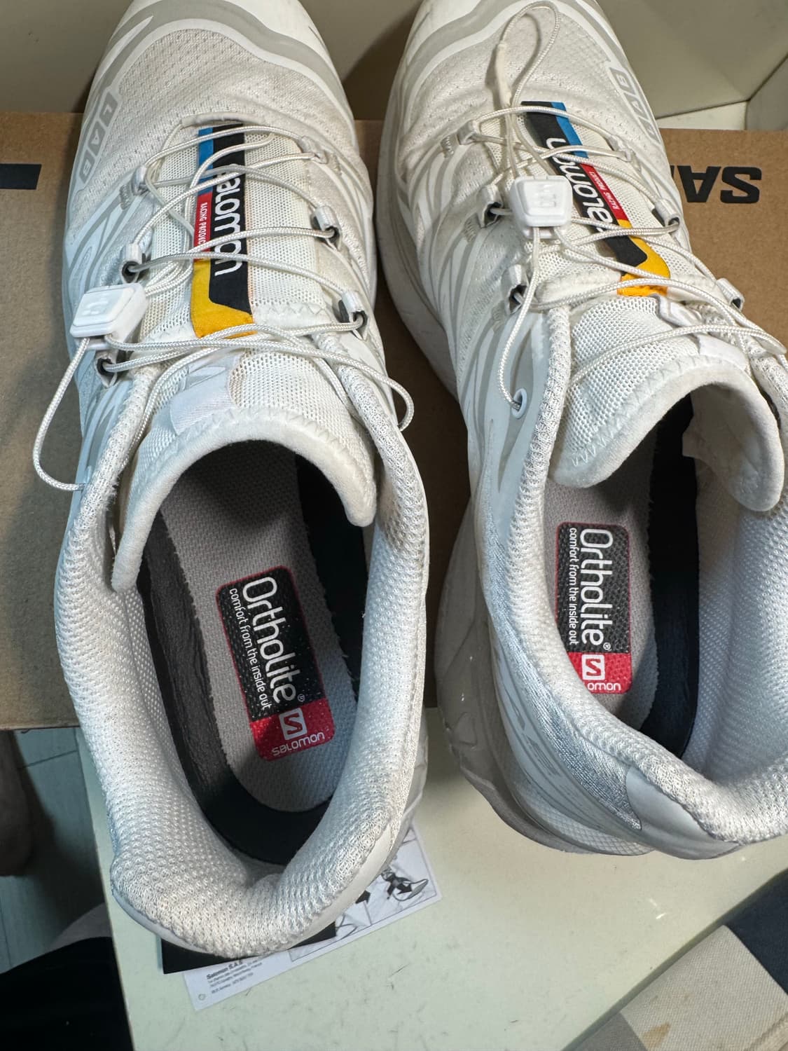 [280]살로몬 xt-6 화이트 상품이미지5